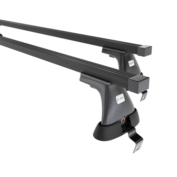 Portbagaj de bază pentru plafonul mașinii pentru: Alfa Romeo Giulietta Hatchback (2010-2020) - negru - fără elemente de montaj - oțel