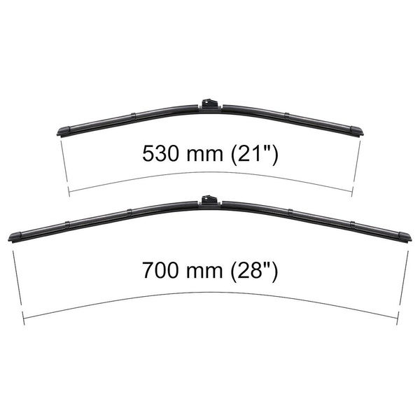 Ștergătoare auto de parbriz pentru Mercedes-Benz Clasa R W251 Grand Sports Tourer (09.2005-10.2012) - lamele plete
