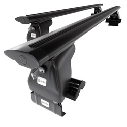 Portbagaj de bază pentru plafonul mașinii pentru: Skoda Citigo Hatchback (2012-2019) - negru - fără elemente de montaj - aluminiu