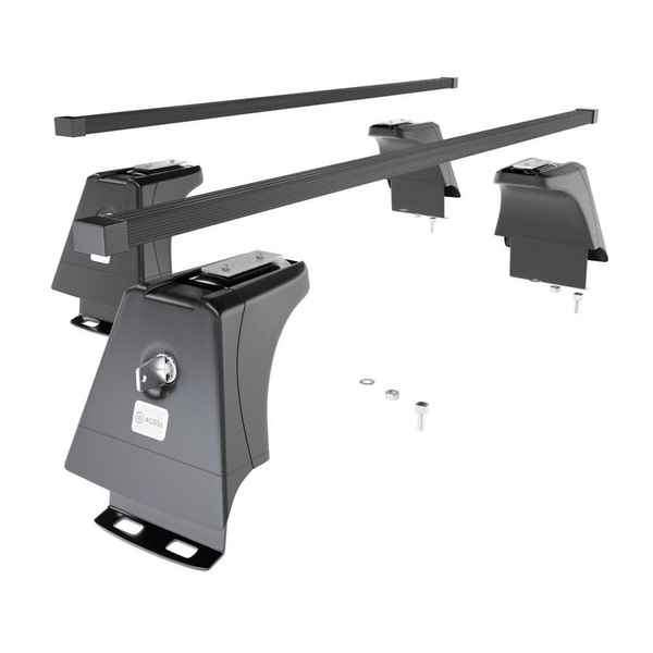 Portbagaj de bază pentru plafonul mașinii pentru: Honda CR-V SUV (2007-2011) - negru - puncte de montare - oțel