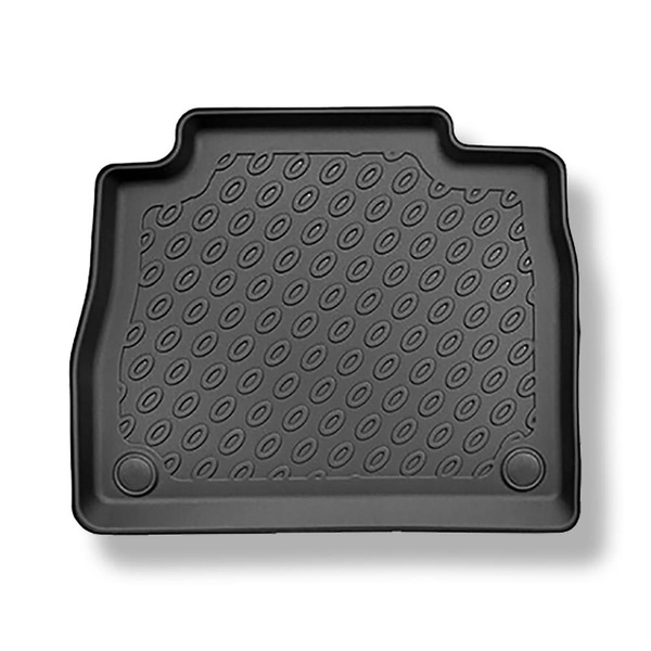 Set cu tăvița pentru portbagaj și covorașe auto TPE pentru: Mercedes-Benz GLE V167 SUV (11.2018-....) - 5/7 locuri; rândul III coborât; de asemenea Plug-in Hybrid; banchetă spate fixă