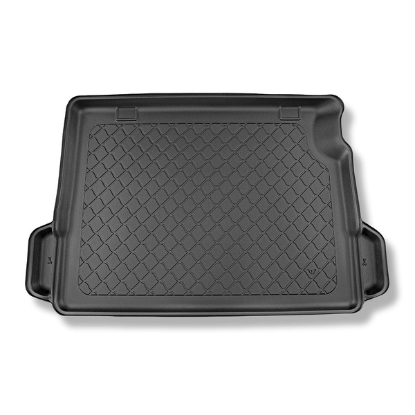 Tăviță pentru portbagaj auto: BMW X3 G01 Plug-in Hybrid SAV (01.2020-....) - slotul din partea stângă și/sau dreaptă poate fi decupat