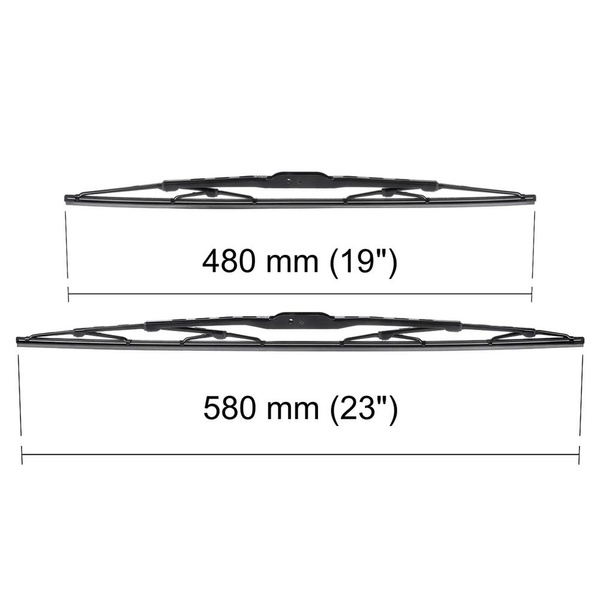 Ștergătoare auto de parbriz pentru Fiat Brava Hatchback (10.1995-12.2001) - lamele standard