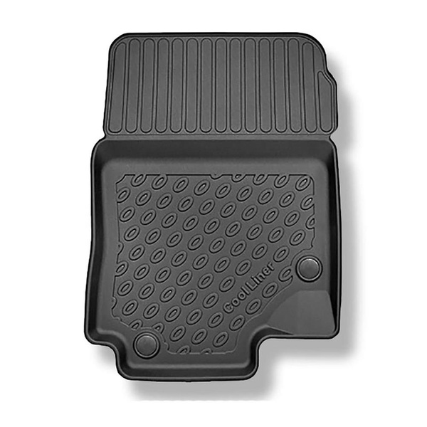 Set cu tăvița pentru portbagaj și covorașe auto TPE pentru: Mercedes-Benz GLE V167 SUV (11.2018-....) - 5/7 locuri; rândul III coborât; de asemenea Plug-in Hybrid; banchetă spate fixă