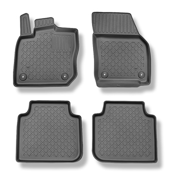 Covorașe TPE pe măsură: Skoda Kodiaq II SUV (12.2023-....) - fără rândul III