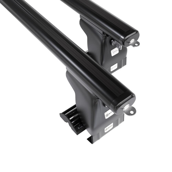 Portbagaj de bază pentru plafonul mașinii pentru: Kia Venga Dubita (2010-2019) - negru - fără elemente de montaj - aluminiu