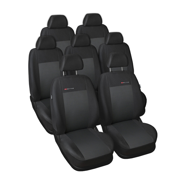 Huse croite pe măsură pentru Seat Alhambra II Van (2010-2020) cu scaune pentru copii pe locurile din spate - E3