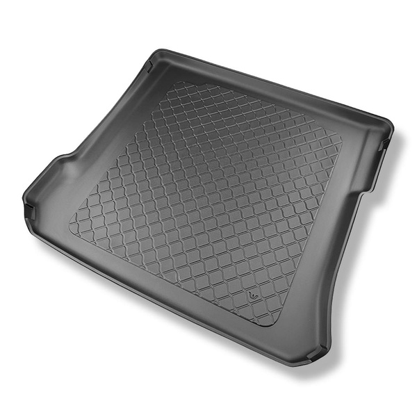 Set cu tăvița pentru portbagaj și covorașe auto TPE pentru: Mercedes-Benz EQS X296 SUV (12.2022-....) - 5 locuri