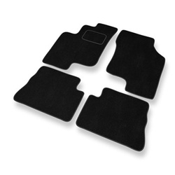 Covorașe auto din catifea pentru: Hyundai Getz Hatchback (2002-2008) - negru