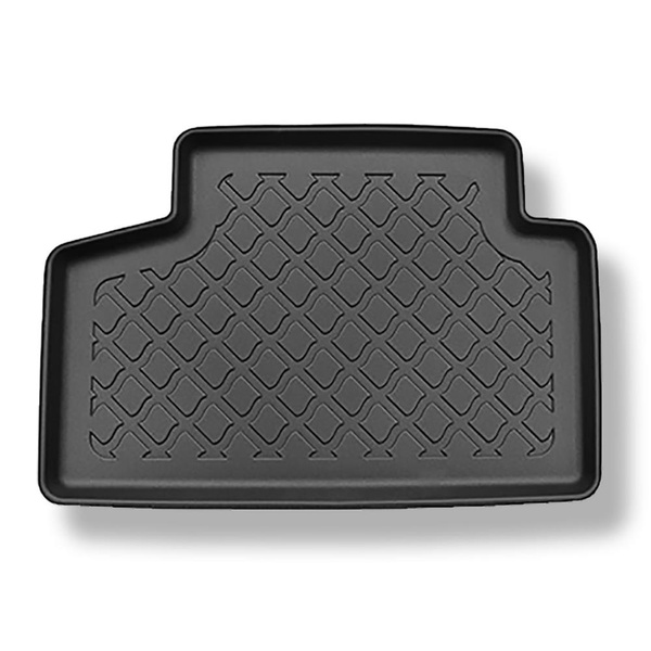 Set cu tăvița pentru portbagaj și covorașe auto TPE pentru: Mercedes-Benz GLB X247 SUV (11.2019-....) - 5 locuri; portbagaj superior; podea mobilă în poziția cea mai înaltă; 7 locuri; fără rândul III