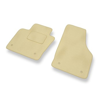 Covorașe auto din catifea pentru: Audi Q3 I 8U SUV (2011-2018) - bej