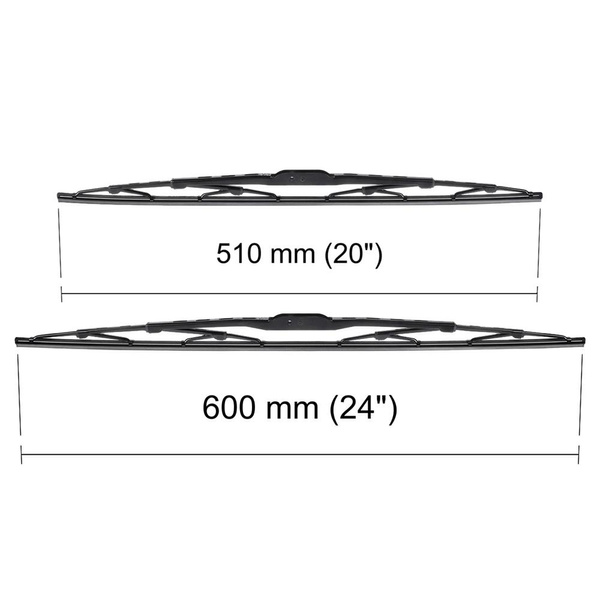 Ștergătoare auto de parbriz pentru Kia Sorento II SUV (2009-2015) - lamele standard