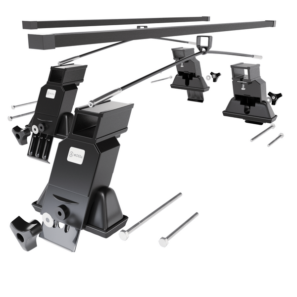 Portbagaj de bază pentru plafonul mașinii pentru: Fiat Seicento Hatchback (1998-2005) - negru - fără elemente de montaj - oțel