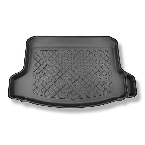 Tăviță pentru portbagaj auto: Honda Civic XI Hybrid e:HEV Hatchback (10.2022-....) - cu / fără subwoofer; posibilitatea de a decupa slotul drept