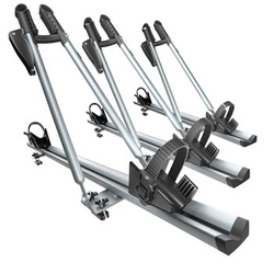 Suport plafon pentru biciclete, suport de biciclete pe plafon cu cheie, cu bară de aluminiu - 3xM-17