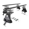 Portbagaj de bază pentru plafonul mașinii pentru: Dacia Sandero III Hatchback (2021-....) - negru - fără elemente de montaj - oțel