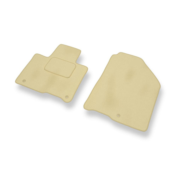 Covorașe auto din catifea pentru: Kia Sorento III SUV (2014-2020) - bej