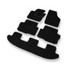 Covorașe auto din catifea pentru: Seat Alhambra II Van (2010-2020) - negru