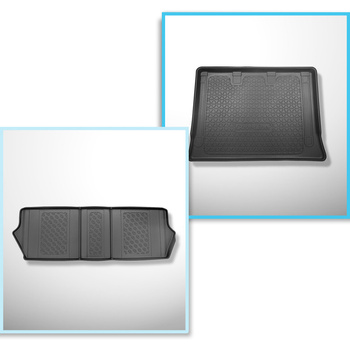 Set cu tăvița pentru portbagaj și covorașe auto TPE pentru: Mercedes-Benz EQV 30