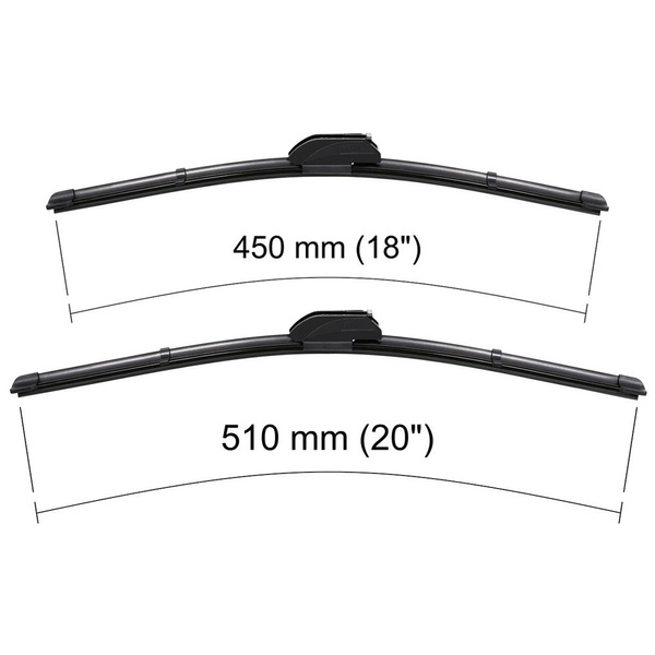 Ștergătoare auto de parbriz pentru Toyota RAV4 I SUV (04.1994-08.2000) - lamele plete