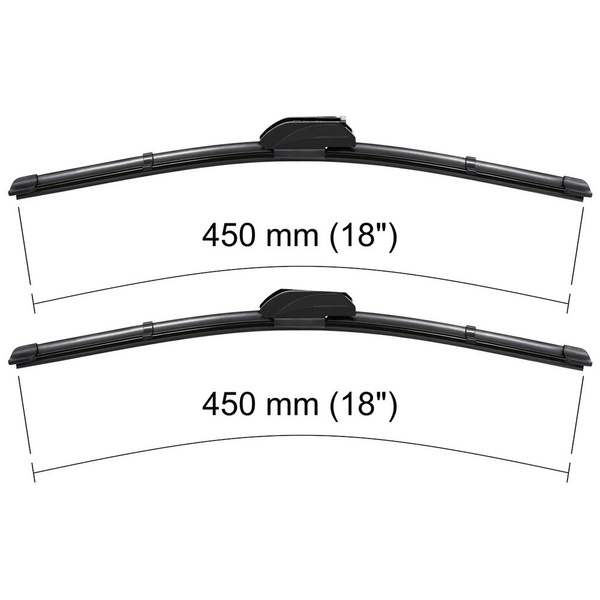 Ștergătoare auto de parbriz pentru Peugeot 205 Hatchback, Cabriolet (01.1983-12.1998) - lamele plete