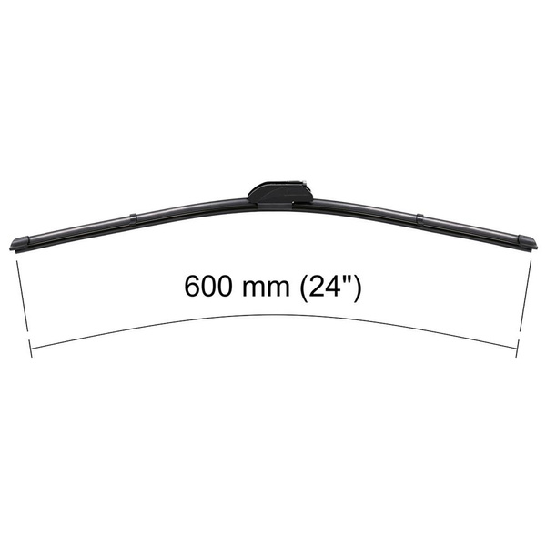 Ștergător auto de parbriz pentru Mercedes-Benz Clasa E W124, W210 Coupé, Cabriolet, Combi, Limuzină (07.1993-08.2003) - lamele plete