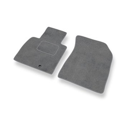 Covorașe auto din catifea pentru: Nissan Micra IV Hatchback (2010-2017) - gri