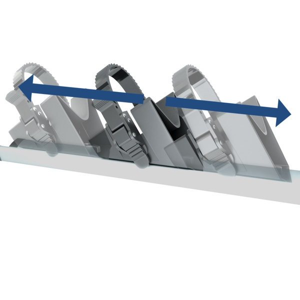 Suport plafon pentru biciclete, suport de biciclete pe plafon cu cheie, cu bară de aluminiu - 2xM-17
