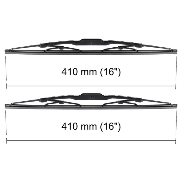 Ștergătoare auto de parbriz pentru Toyota Hilux VI Pick-Up (1997-2005) - lamele standard