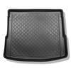 Tăviță pentru portbagaj auto: Audi Q5 II FY SUV (01.2017-08.2024) - de asemenea pentru modelele cu șine de montaj; nu pentru versiunea TFSI e plug-in hybrid; banchetă spate glisantă