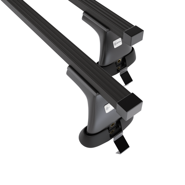 Portbagaj de bază pentru plafonul mașinii pentru: Ford Focus mk III Combi (2011-2018) - negru - fără elemente de montaj - oțel