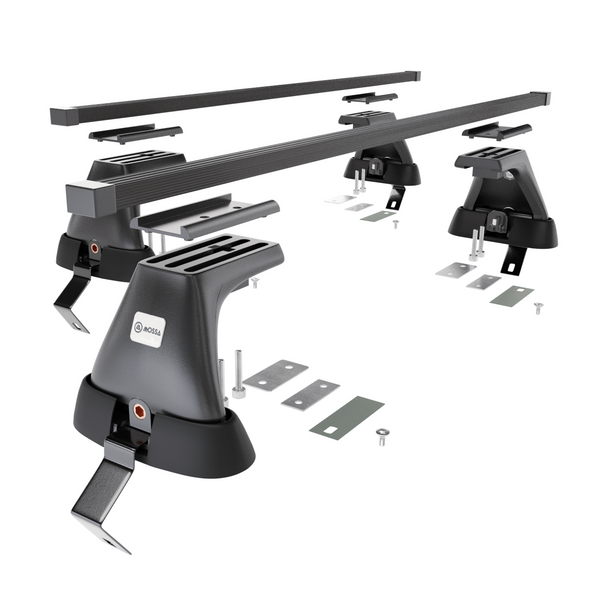 Portbagaj de bază pentru plafonul mașinii pentru: Citroen C4 Hatchback (2010-2017) - negru - fără elemente de montaj - oțel