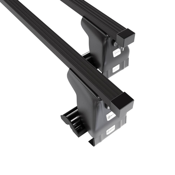 Portbagaj de bază pentru plafonul mașinii pentru: Seat Exeo Berlină (2009-2013) - negru - fără elemente de montaj - oțel