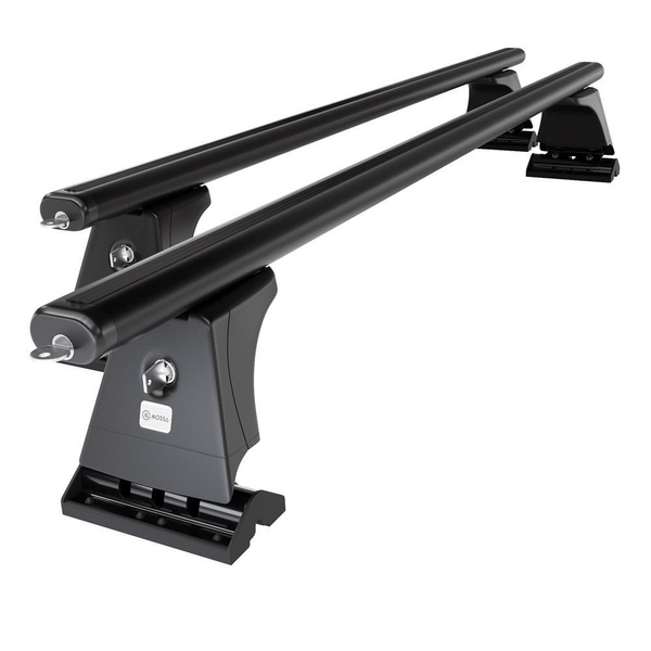 Portbagaj de bază pentru plafonul mașinii pentru: Kia ProCeed Hatchback (2008-2013) - negru - puncte de montare - aluminiu