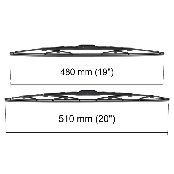 Ștergătoare auto de parbriz pentru Opel Astra G Caravan, Coupé, Hatchback, Cabriolet, Berlină (03.1998-07.2009) - lamele standard