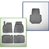 Set cu tăvița pentru portbagaj și covorașe auto TPE pentru: Tesla Model S Liftback (07.2012-03.2015)