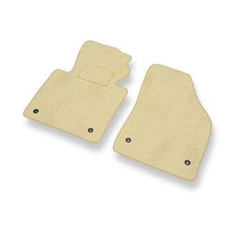 Covorașe auto din catifea pentru: Volkswagen Touran I Dubita (2003-2010) - bej