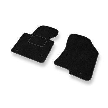 Covorașe auto din catifea pentru: Kia Carens IV Dubita (2013-2019) - negru