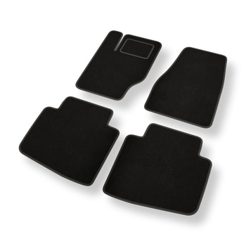 Covorașe auto din catifea pentru: Jeep Commander I SUV (2006-2010) - negru