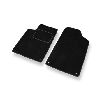 Covorașe auto din catifea pentru: Peugeot 607 Berlină (1999-2010) - negru