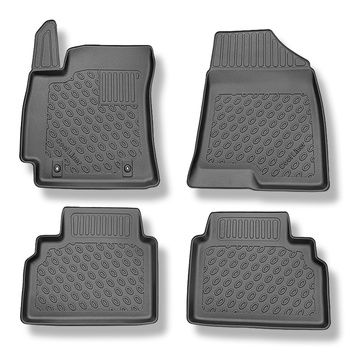 Covorașe TPE pe măsură: Hyundai Kona II SUV (04.2023-....) - nu pentru versiunea electrică; de asemenea cu tracțiune Hybrid