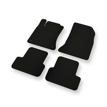 Covorașe auto din pâslă: Mercedes-Benz CLA I C117 Coupé, Shooting Brake (2013-2019) - negru